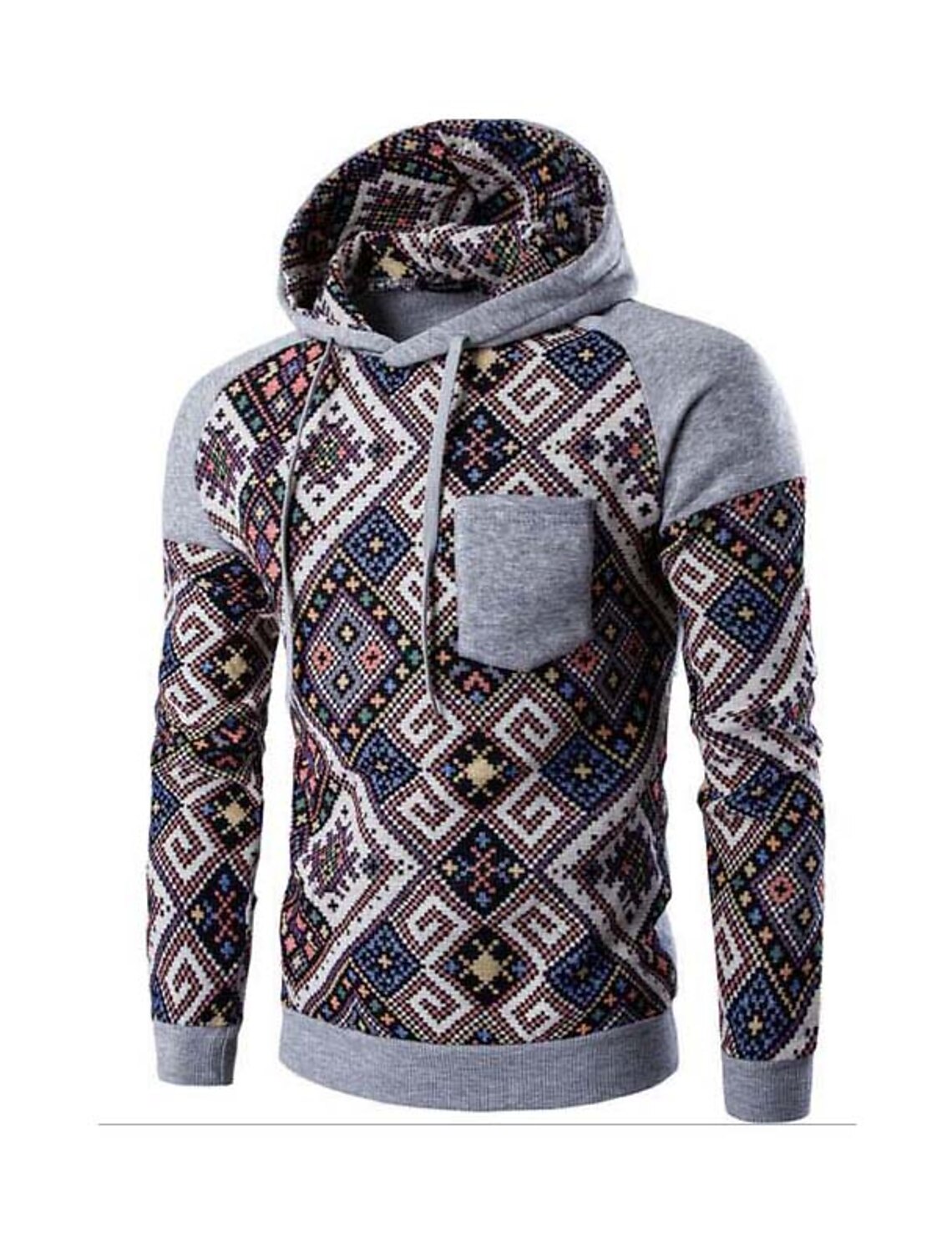 Men's Pullover Hoodie Sweatshirt 