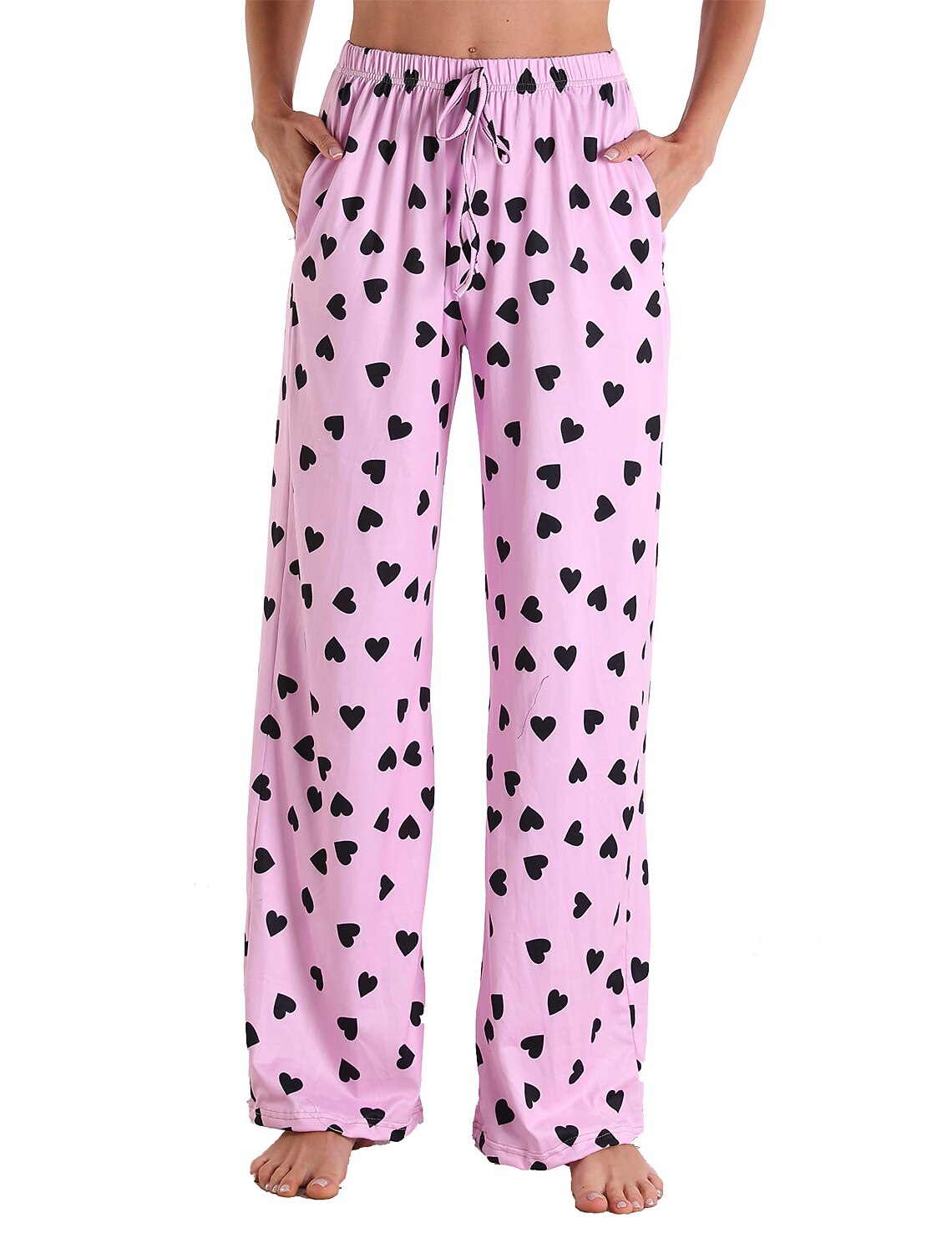 Mujer Talla Grande Pijamas Pantalones 1 pc Cuadrícula / Cuadros Moda  Confort Deportes Hogar Fiesta Discoteca Bambú Regalo Pantalón largo Básico  Estampado Bolsillo Otoño Invierno Rosa Claro Blanco 8856114 2022 – $17.99