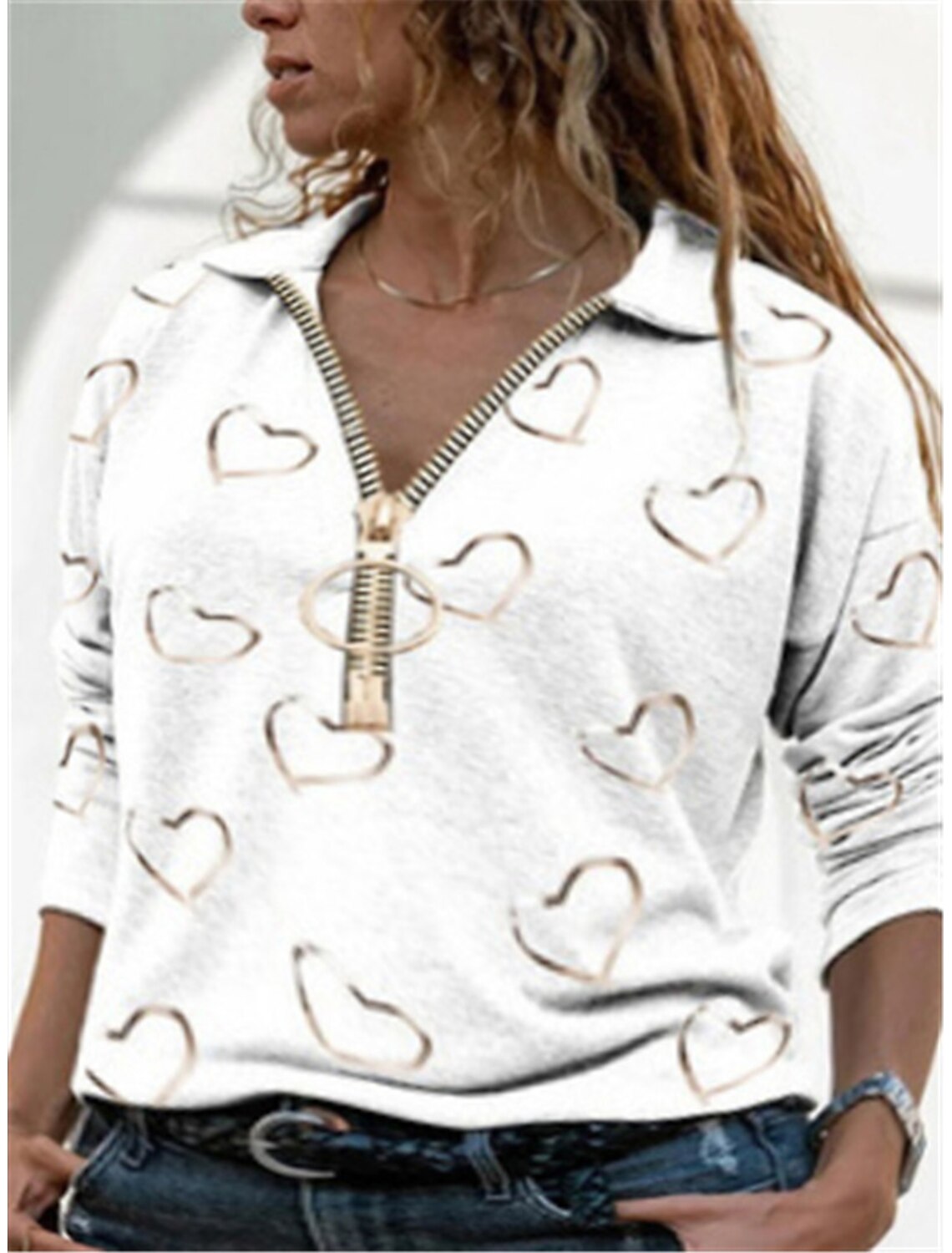 Women's Plus Size Tops Blouse Shirt 
