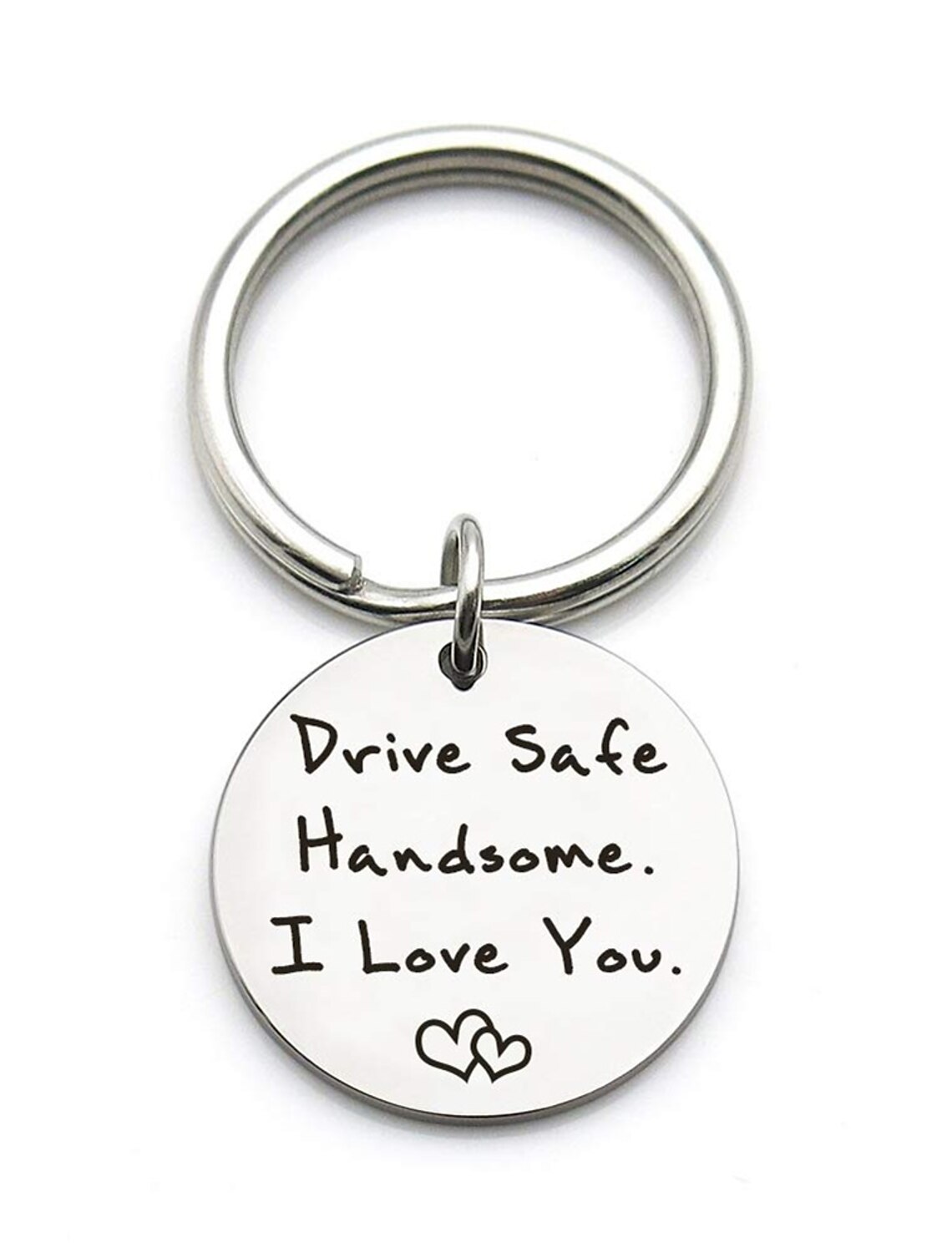 Drive Safe Handsome I Love You Keychain Gifts for Boyfriend Husband Valentines Day Gifts Dad Christmas Gift Stocking Stuffer Drive Safe Handsome I Love You Keychain Gifts for Boyfriend Husband Valentines Day Gifts Dad Christmas Gift Stocking Stuffer