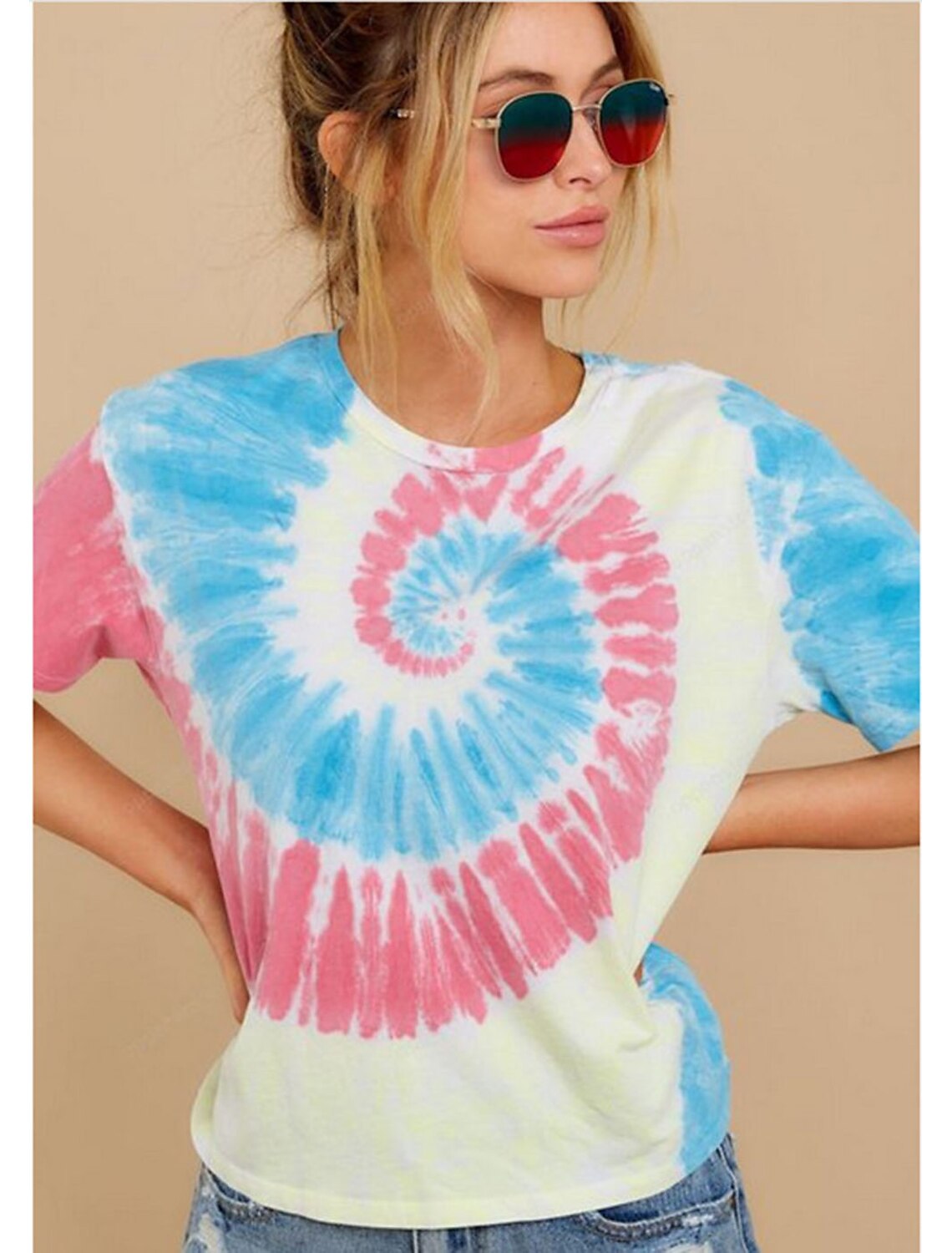 como pintar camisa tie dye