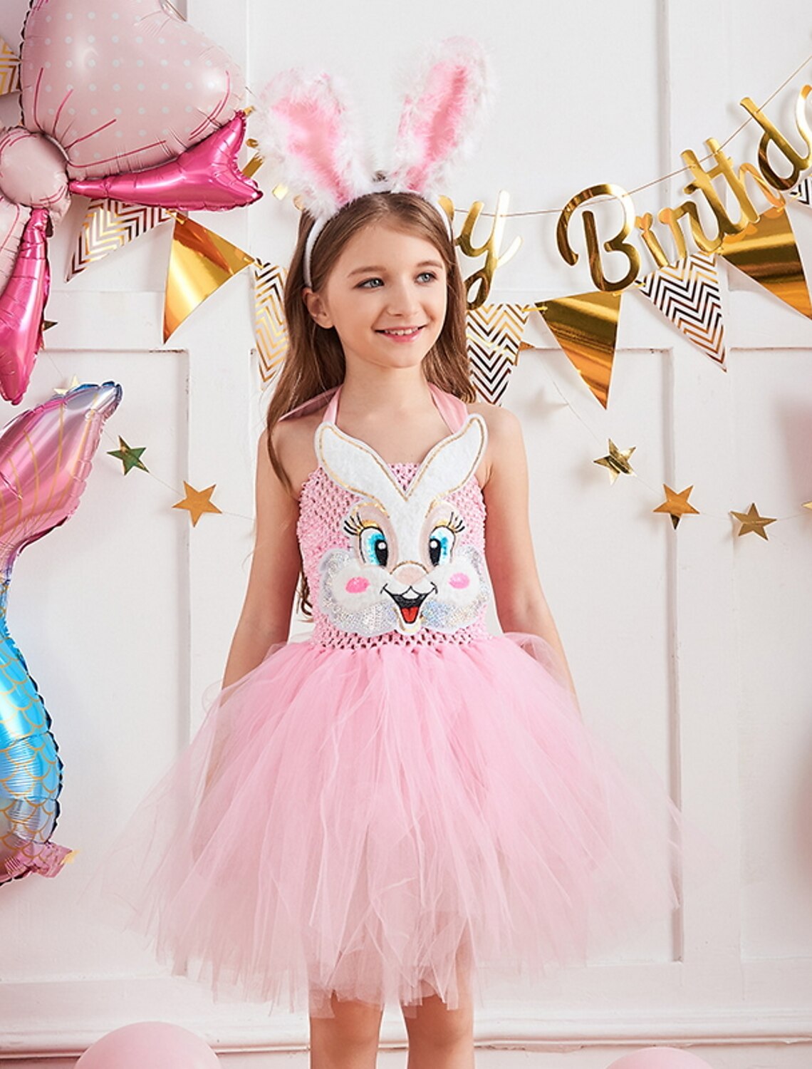 Kid Baby Girls 3D Printed Sleeveless Summer Tutu Princess Party Swing Mini Dress 