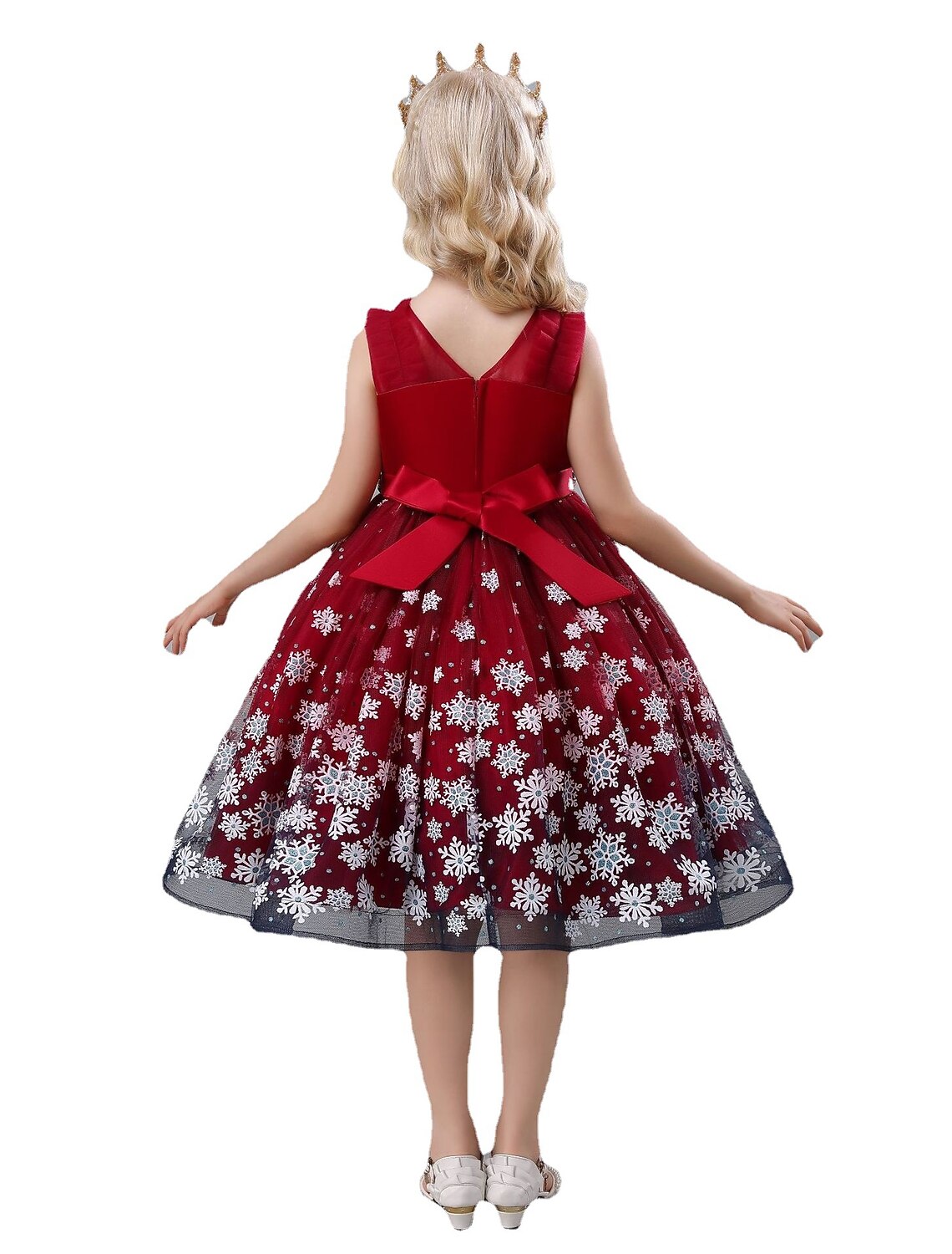 Vestido beige con vino tinto – Trajes Típicos y Disfraces Liz