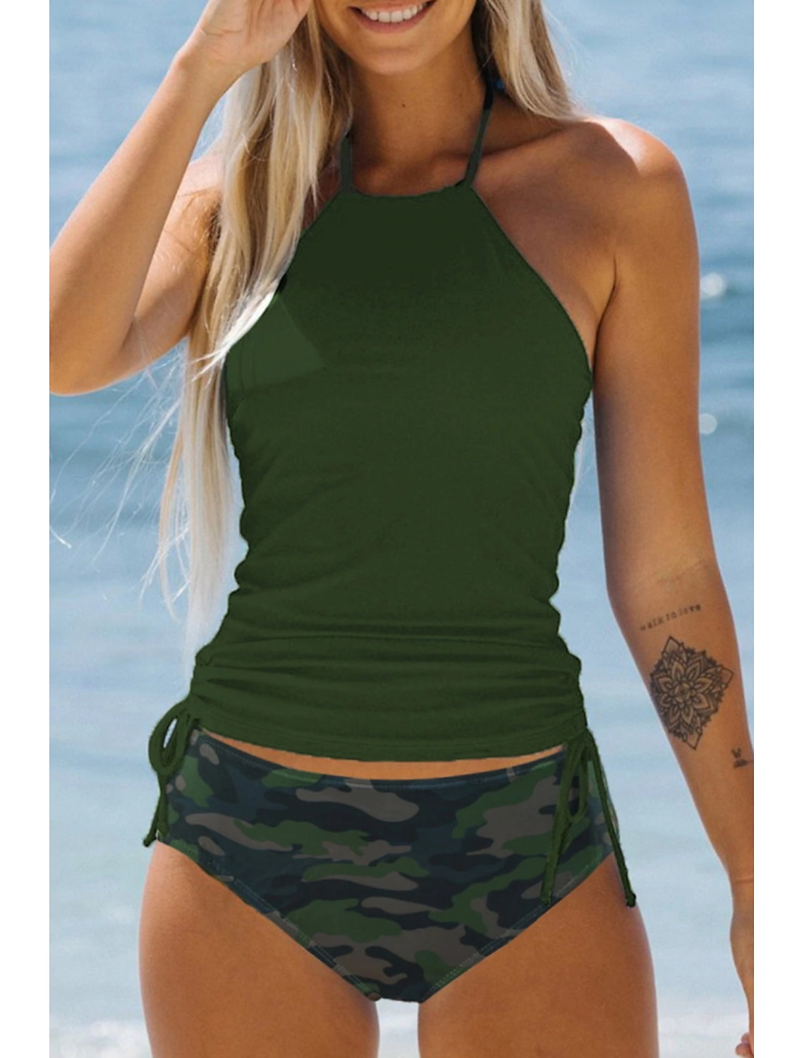 army fatigue swimsuit