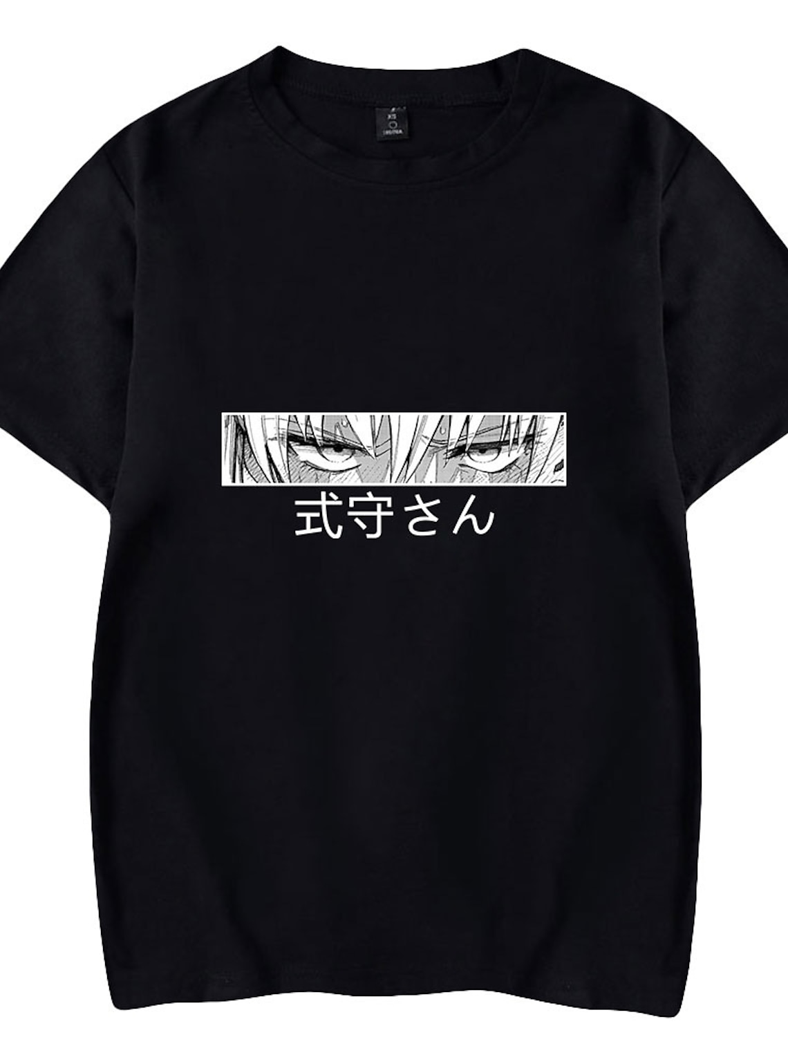 Cosplay Uzumaki Naruto Anime Manga T-Shirt Kostüme Schwarz Polyester Neu 