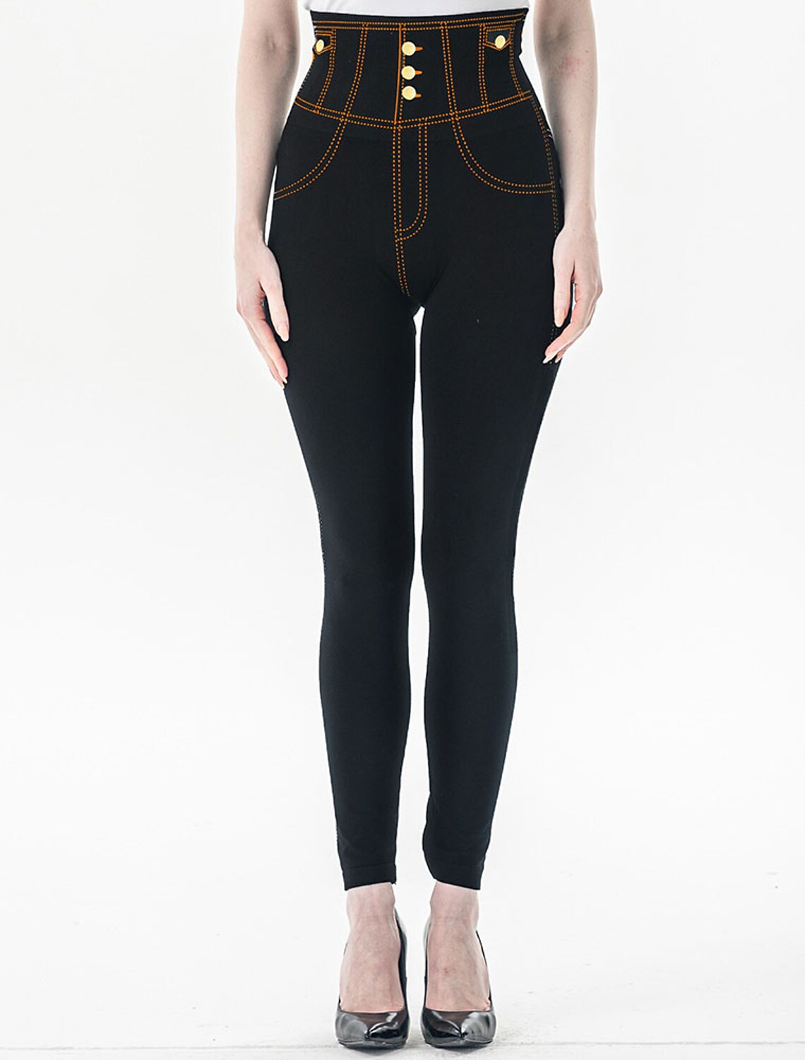 Fashion Tights Leggings Ankle-Length 