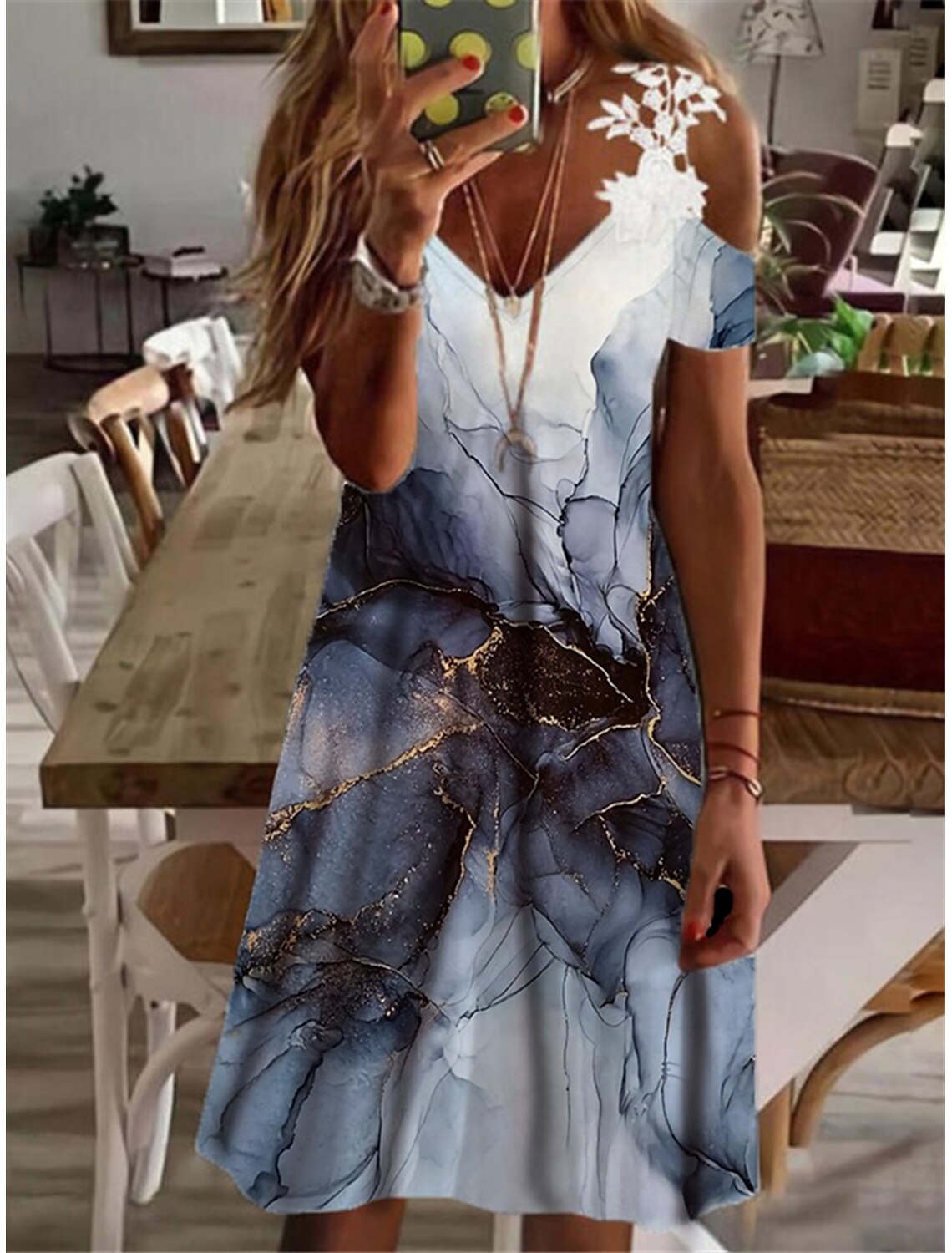 Women's Casual Dress A Line Dress Short 