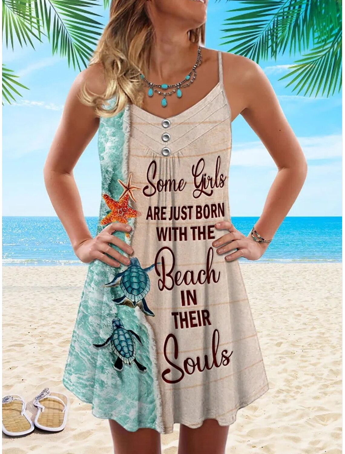 MURTIAL Womens Tank Dress Holiday Summer Solid Sleeveless Party Beach Dress 