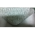Women's Tri-fold Clutch Bags Polyester for Formal Evening Bridal Wedding Party with Crystal / Rhinestone Glitter Shine in Silver Wine Black