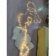 karácsonyi szabadtéri vízesés húrlámpa 10db x 2m 200led szőlő ág led led tündér fény kültéri kert kerítés fa led húr tündér ág fény