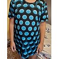 Kinder Baby Jungen T-Shirt Kurzarm Druck 3D-Druck Einfarbig Geometrisch Druck Blau Rote Fuchsie Kinder Oberteile Sommer Aktiv Grundlegend Street Schick