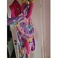 Kid's Kigurumi Pajamas Unicorn Flying Horse Pony Print Onesie Pajamas Funny Costume Flannel Fabric Cosplay For Boys and Girls Christmas Animal Sleepwear Cartoon