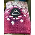 Men's T shirt Tee Optical Illusion Round Neck Crew Neck White Light Green Pink Dark Purple Red 3D Print Plus Size Casual Daily Short Sleeve Clothing Apparel Vintage Streetwear Exaggerated Designer