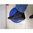 Férfi Csizmák Extra méret Kézzel készített cipők Kényelmes cipők Gyalogló Szüret Alkalmi Szabadtéri Napi PU Bokacsizmák Fűzős Fekete Sárga Zöld Szlogen Nyár Tavasz Tél