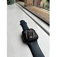 Etui na zegarek z osłoną ekranu Kompatybilny z Apple Watch Series 8 7 41mm 45mm / Series 6 5 4 SE 40mm 44mm / Series 3 2 1 38mm 42mm Pyłoszczelne Pełna osłona zderzaka Odporny na wstrząsy Szkło