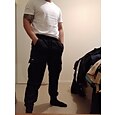 Men's Cargo Pants Joggers Trousers Jogging Pants Drawstring Elastic Waist Multi Pocket Solid Color Cotton Streetwear Hip Hop Black Grey
