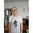 Herr T-shirt Grafisk Katt Rund hals Gata Helgdag Kortärmad Mönster Kläder Mode Designer Ledigt Bekväm