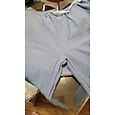 Women's Chinos Normal Linen Cotton Blend Black Blue Solid Mid Waist Full Length Casual Daily Summer Spring