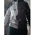 Wishine unisex hoodies 3d digitale print horrorfilm clown sweatshirt pullover top zwart xl schedel tops