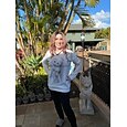 Women's Sweatshirt Pullover Cat Street Casual White Sports Basic Round Neck Long Sleeve Top Micro-elastic Fall & Winter