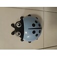 Toothbrush Holder Cute Cartoon Ladybug Kids Toothbrush Toothpaste Holder Wall Mounted Suction Cup Bathroom Decor