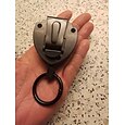 1pc Retractable Keychain Multi Tool Carabiner Key Holder ID Badge Carabiner Holder Reel With Belt Clip Anti-Lost Keys Cards Holder