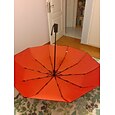 stor paraply solsejl helautomatisk anti-vind dobbeltlags kommerciel stor paraply, diameter 105 cm/41.33in