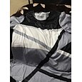 T shirt Tee Femme Bloc de couleur Casual Fin de semaine Peinture T shirt Tee Manches Longues Imprimer Col Rond basique Vert Noir Bleu Standard S / 3D effet