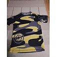 Men's Downhill Jersey Short Sleeve Yellow Red Blue Graphic Camo / Camouflage Bike Breathable Quick Dry Polyester Sports Graphic Camo / Camouflage Clothing Apparel