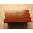 Retro Wooden Storage Box Plain Wood With Lid Multifunction Hinged Boxes Gift Packing Jewelry Case Box Home Sundries Storage Box