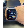 HK9 ULTRA 2 Okos óra 2.12 hüvelyk Intelligens Watch Bluetooth Hőmérséklet-figyelés Lépésszámláló Hívás emlékeztető Kompatibilis valamivel Android iOS Női Férfi Hosszú készenléti idő Kéz nélküli