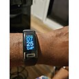 P11 PLUS Smartklokke 0.96 tommers Smarte armbånd EKG + PPG Skritteller Samtalepåminnelse Fitnessporing Aktivitetsmonitor Kompatibel med Android iOS IP 67 Dame Herre Termometer Sundhetspleie