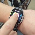 HK9 ULTRA 2 Chytré hodinky 2.12 inch Inteligentní hodinky Bluetooth Monitorování teploty Krokoměr Záznamník hovorů Kompatibilní s Android iOS Dámské Muži Dlouhá životnost na nabití Hands free hovory