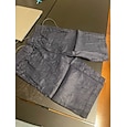 heren 100% linnen broek broek vrijetijdsbroek trekkoord elastische taille recht marineblauw been effen comfort ademend casual dagelijks vakantie mode klassieke stijl