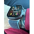 CX-ULTRA-2 Montre intelligente 2.13 pouce Smartwatch Montre Connectée Bluetooth Podomètre Rappel d'Appel Moniteur de Sommeil Compatible avec Android iOS Femme Hommes Longue Veille Mode Mains-Libres