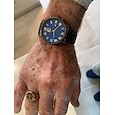 Mode hommes montres luxe calendrier date horloge à quartz grand cadran hommes affaires en acier inoxydable maille ceinture montre relojes masculino
