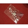 koreańska panna młoda szpilka biżuteria ślubna perła kryształ zroszony szpilka w kształcie litery u klip suknia ślubna akcesoria do stylizacji włosów