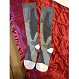 1 pár kompresních ponožek na křečové žíly ponožky fotbal fotbal stehna dlouhá unisex venkovní sportovní kojící punčochy pro muže ženy