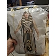 Cosplay Cleopatra Farao Outfits Kostuums voor koppels Voor heren Dames Film cosplay Cosplay Kostuum feest Zwart Kleding Ceintuur Armbanden Carnaval Maskerade Valentijnsdag Polyesteri