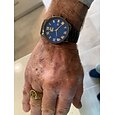 Mode hommes montres luxe calendrier date horloge à quartz grand cadran hommes affaires en acier inoxydable maille ceinture montre relojes masculino