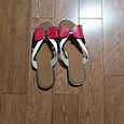 Pentru femei Sandale Papuci Sandale plate Papuci de exterior În aer liber Zilnic Plajă Bloc Culoare Vară Funde Toc Drept Vârf deschis Clasic Casual Dulce Imitație Piele Loafer Galben Rosu Auriu