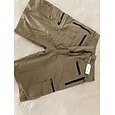 Voor heren Cargoshorts Tactisch Werkshorts Capri broeken Wandelshorts Zak met rits Meerdere zakken Recht been Effen Ademend Draagbaar Knielengte Buitensporten Streetwear Stijlvol Zwart Licht Bruin