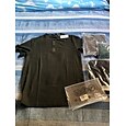 Pánské Tričko Henley Vaflové pletené tričko Tričko Top Krátké rukávy Bez vzoru Vinobraní Designové Základní Kapuce Kapuce Dovolená ulice Jdeme ven Léto Tmavě hnědá Černá Bílá Tričko Henley