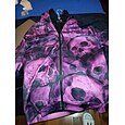 Pánské Lebky Grafické tisky Kapuce Kapucky Mikina Mikina s kapucí na zip Dlouhý rukáv Mikina s kapucí Kapuce Šik ven 3D tisk Sporty a outdoor Denní Sport Rubínově červená Vodní modrá Zip Tisk Jaro