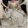 gotický Rokoko Viktoria Tarzı Šaty Kostým na Večírek Plesové šaty Princeznovské Shakespeare Pánová Krajka Pevná barva Plesové šaty Dámské Královský předvečer Všech svatých Karneval Valentýna Výkon