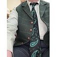 Pánské Kamizelka Vesta Denní nošení Jdeme ven Vinobraní Módní Jaro & podzim Knoflíky Polyester Pohodlné Bez vzoru Jednořadé Do V Běžný Tmavě zelená Námořnická modř Tmavě šedá Světle šedá Vesta