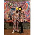 cosplay Pár Karnevalový kostým Úbory Dospělé Pánské Dámské Hippie 70. léta Disko Párty Karneval Plesová maškaráda Mardi Gras Jednoduchý karnevalový kostým