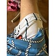 男性用 鮫 おかしい 海洋生物 裏地付きショートパンツ 2 in 1 スイムショーツ スイムショーツ ミディアムウエスト ハワイアン バケーション ビーチウェア サイドポケット コンプレッションライナー付き 伸縮性のあるドローストリングウエスト デザイナー 衣類