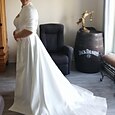 Šály a šály svatební ženské šály svatební šály matky čistě elegantní polokrajkové saténové svatební šály s čistou barvou pro svatbu všechny sezóny šaty které ohromí
