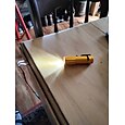 1ks mini přenosná LED svítilna s voděodolným rychlým nabíjením USB pro venkovní turistiku v noci